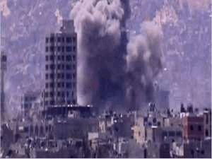 استمرار القصف المكثف على أحياء دمشق وحلب